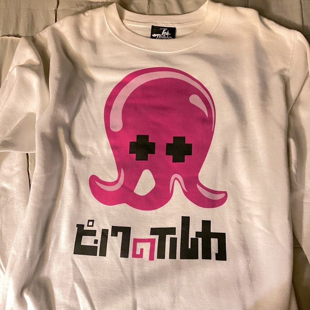 Brand New Pink Dolphin Crewneck Sweater Never Worn